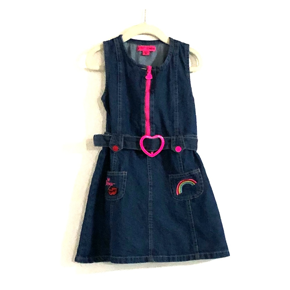 Betsy Johnson Blue Jean Dress